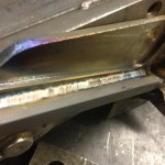 SDI lambo door welding gussets